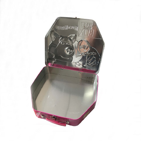 Tin Lunch box Metal Lunch Box Storage Case